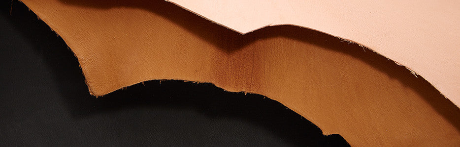 Lightweight Glazed Vegetable Tanned Leather