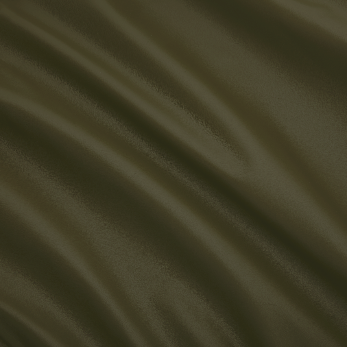 Raw Edge Leather Trim | Army Green