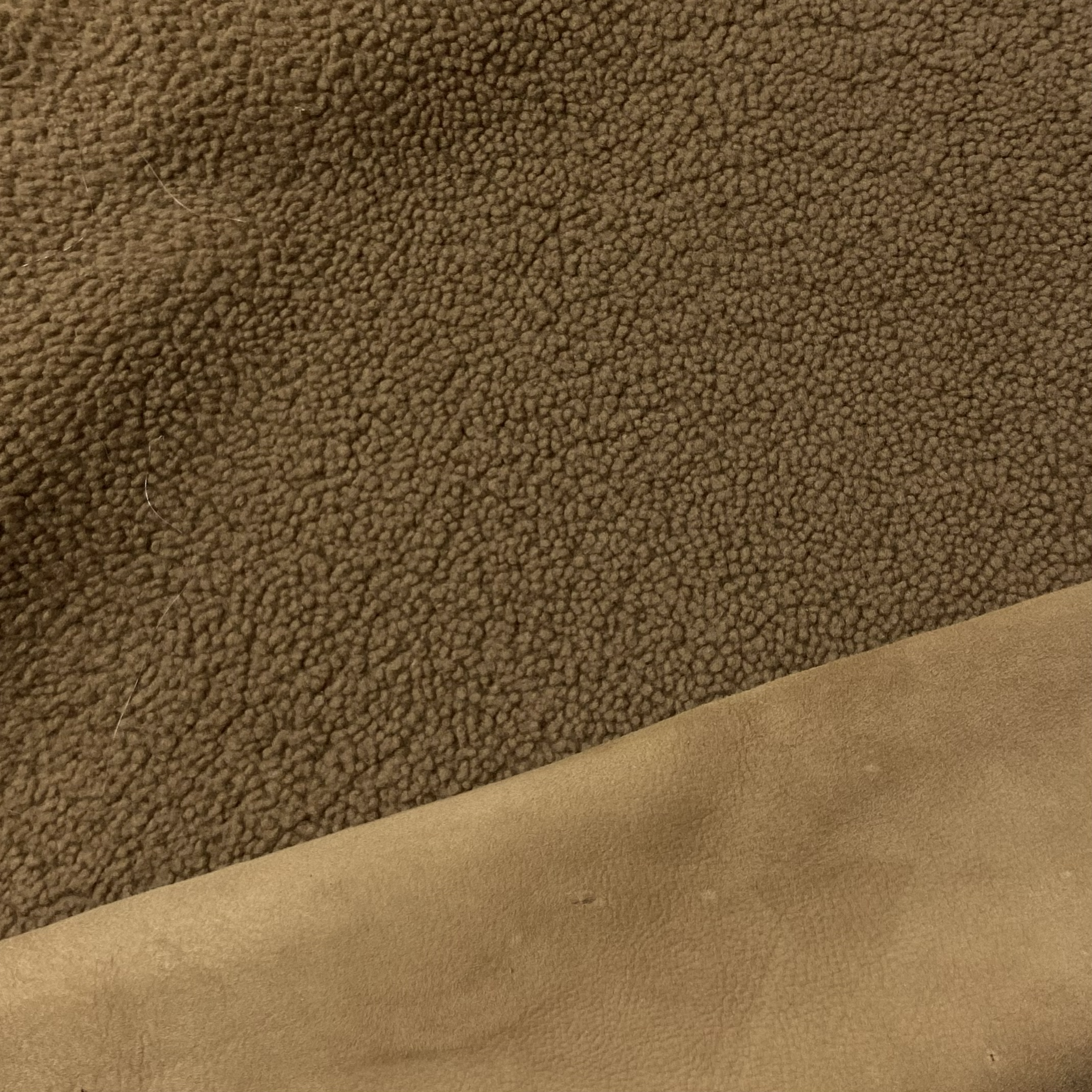 Curly Short Wool Merino Lining | Genuine Shearling Hide