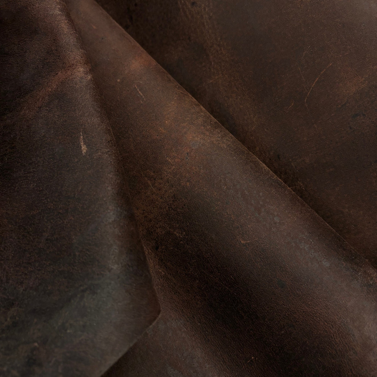Waxy Distressed Boar Leather Hide | Made in America