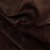 Luxe Baby Calf Suede Chocolate Brown