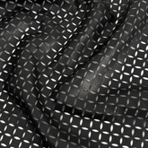 Black Eyelet Perforated Lamb Leather | SALE