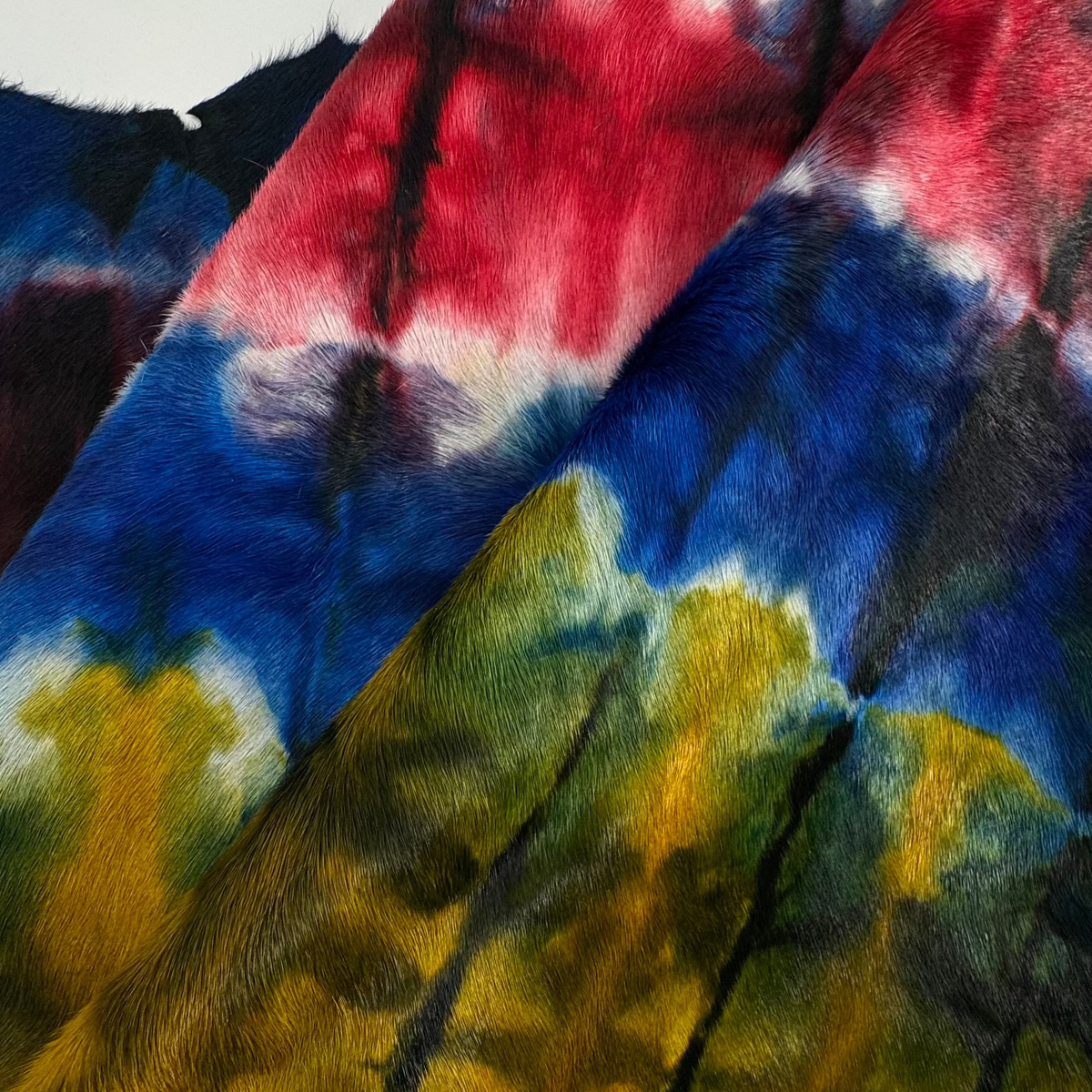 Tie-Dye Hair-On Cavalino