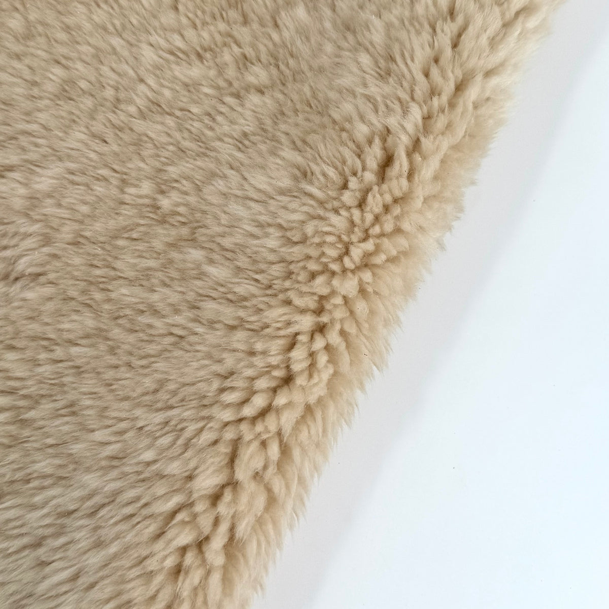 Yogi Double Sided Shearling with Distressed Leather