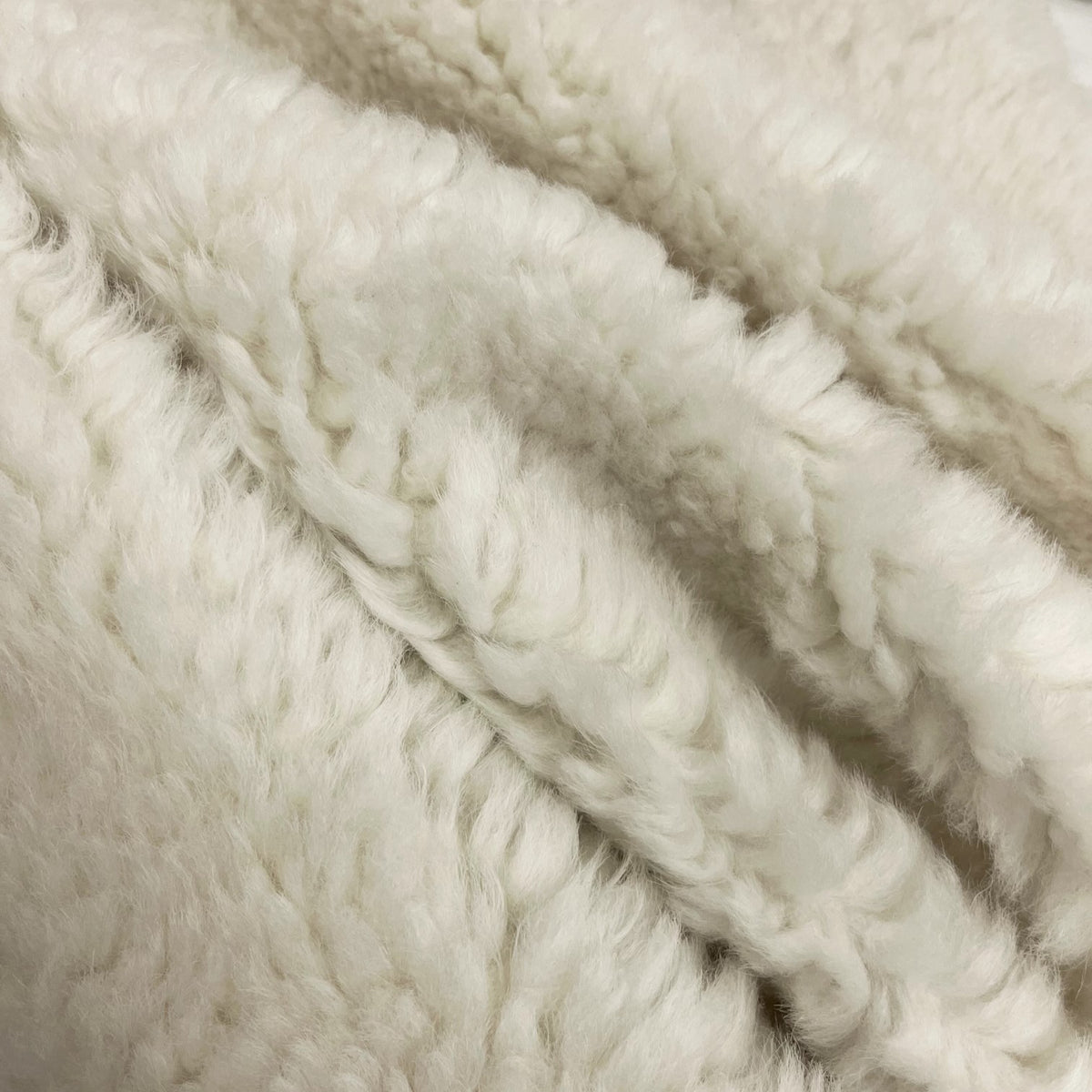 Icelandic Curly Shearling with Suede Back | Ships mid-September