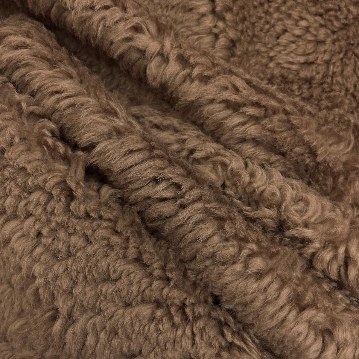 Icelandic Curly Shearling with Suede Back | Ships mid-September