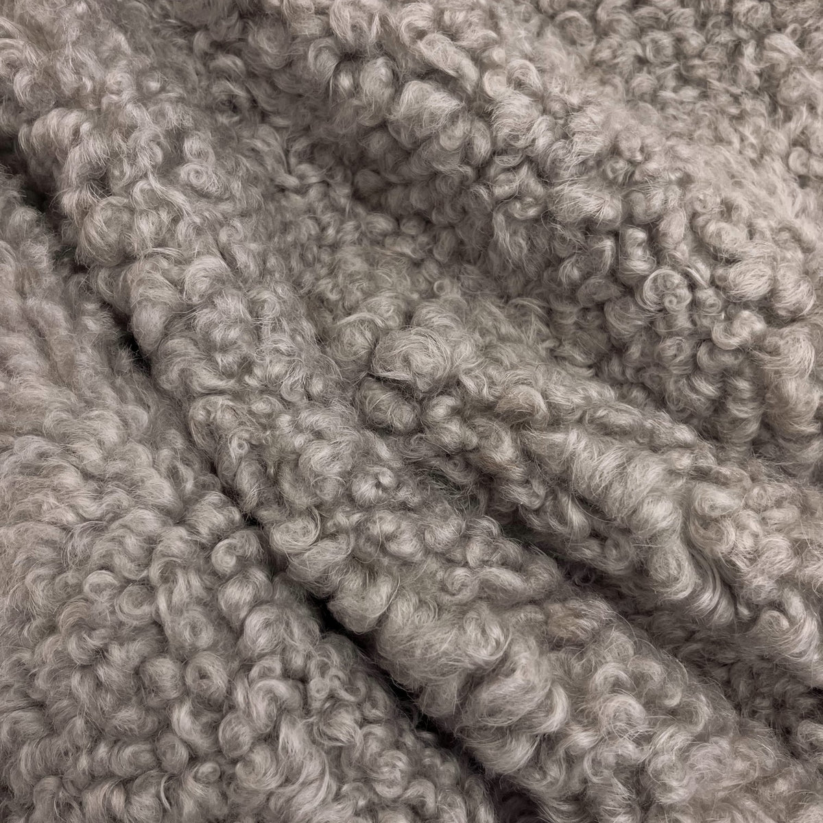 Icelandic Curly Shearling with Suede Back | Ships mid-September