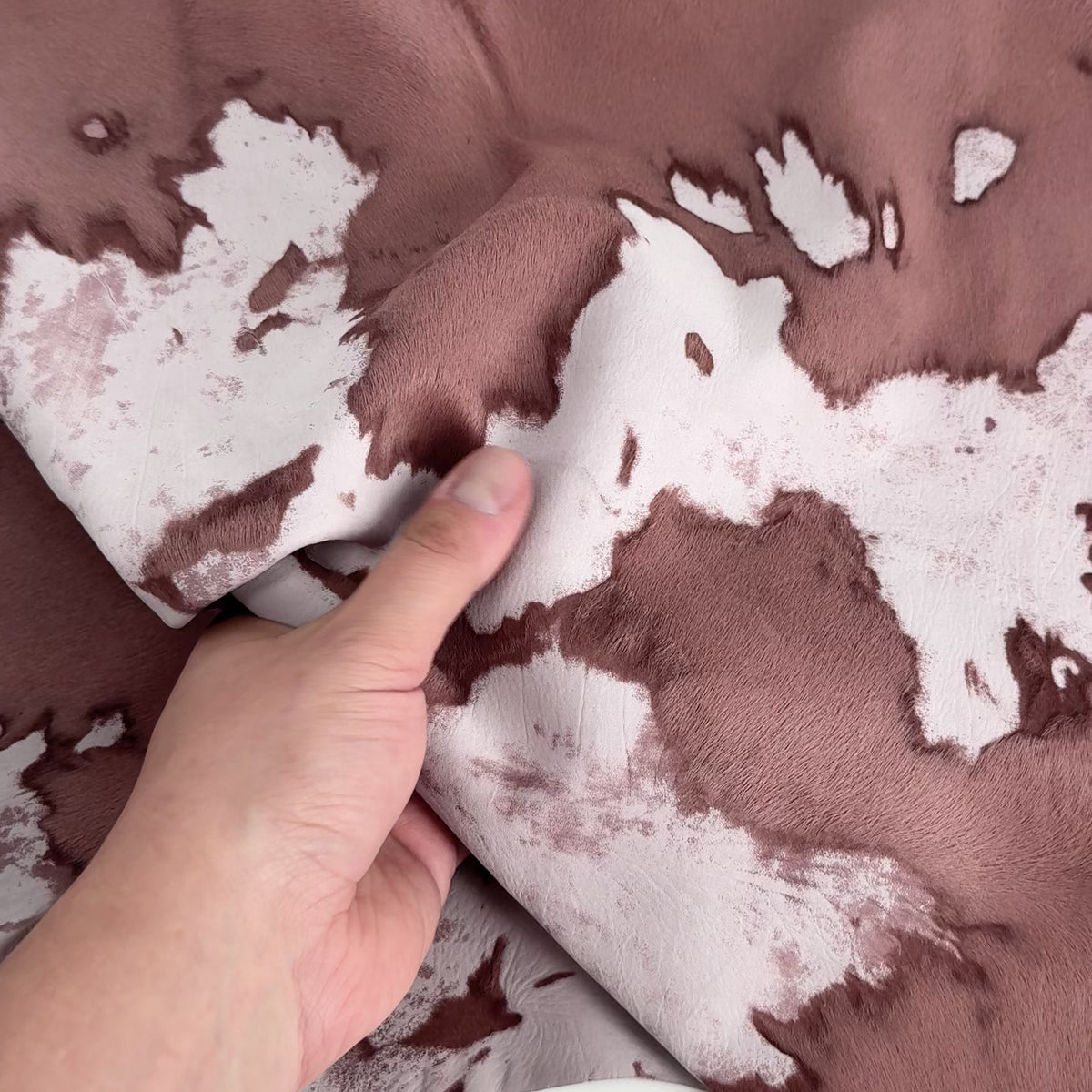 Rust Hair-on Baby Calf