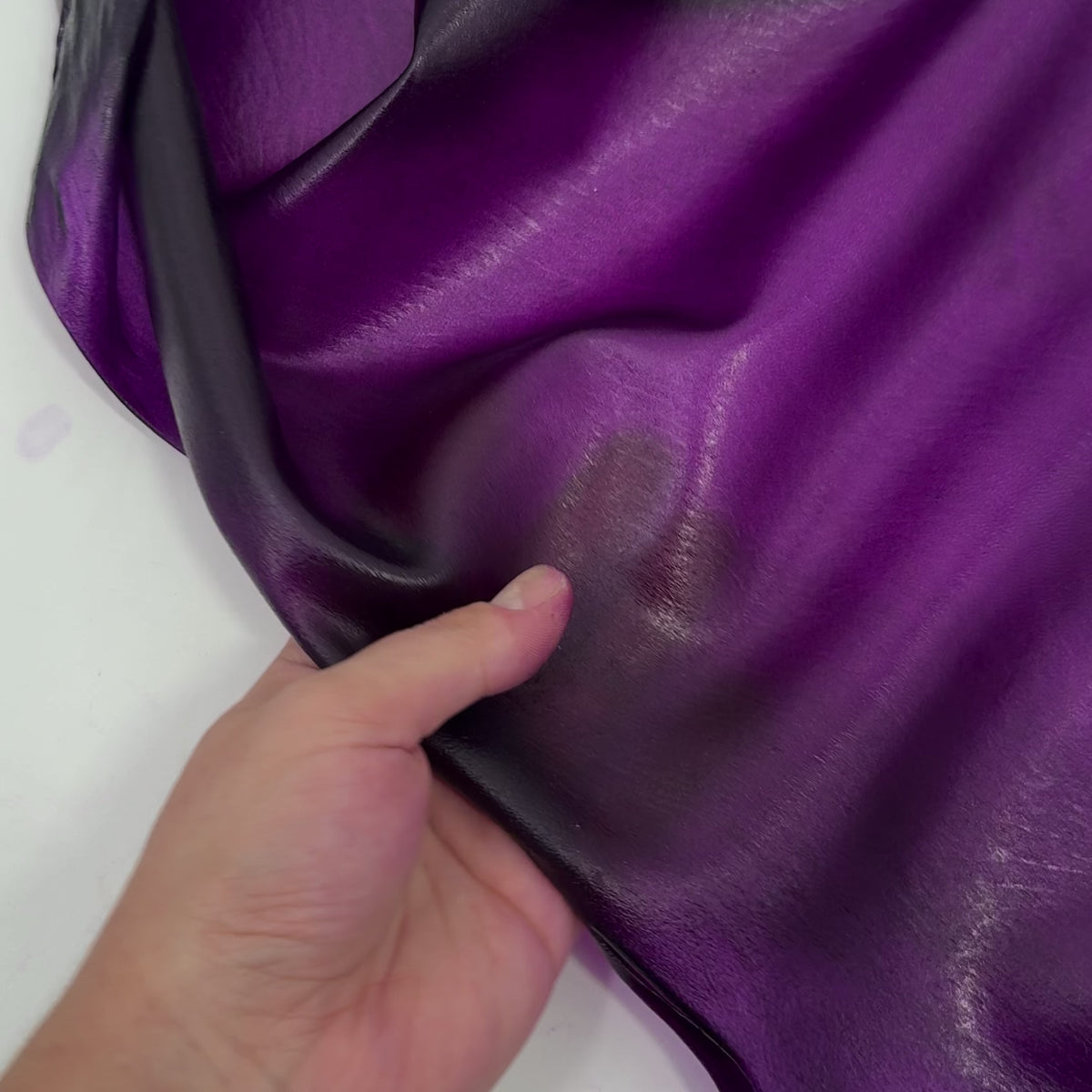 Transparent Lamb Leather