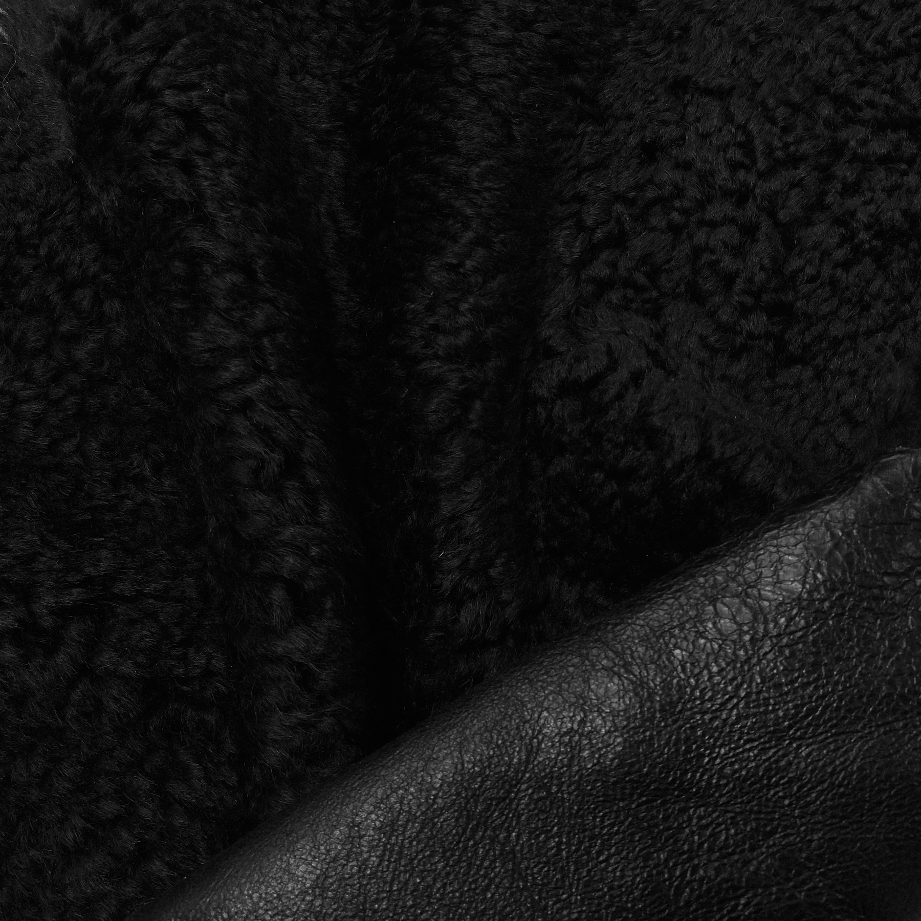 Icelandic Curly Shearling | Leather Back | Ships in 10 Days