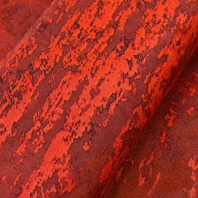 Only 3 Available | Fall Sunset Van Gogh Acid Distressed Hair-On Cow