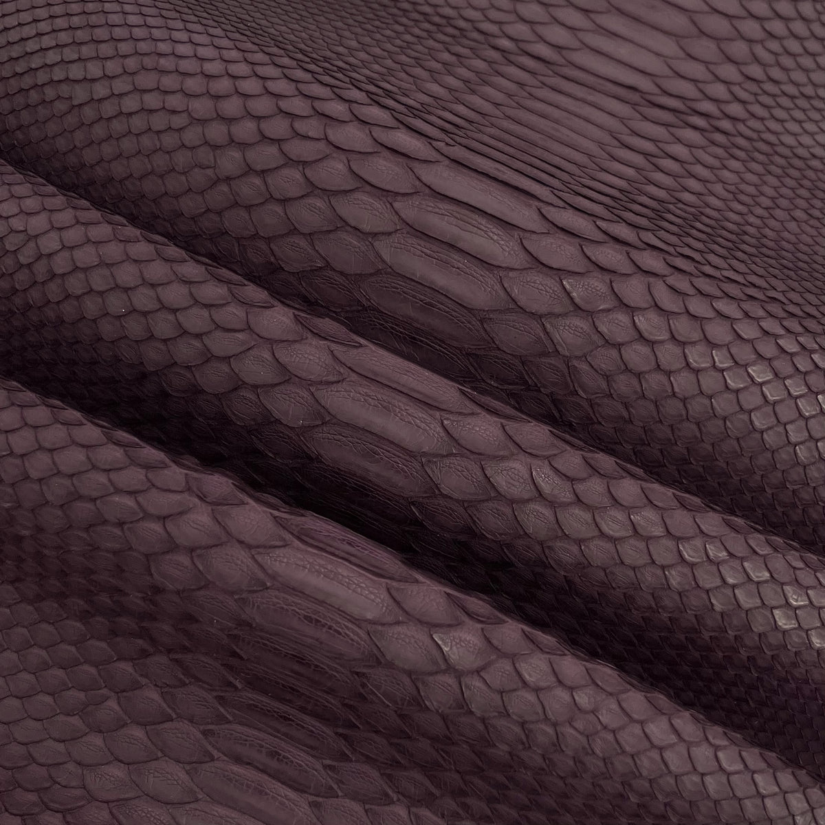Python Burgundy Python Genuine Leather