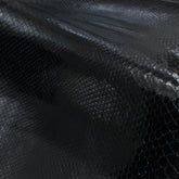 Python Glazed | Black | Long Tail Front Cut