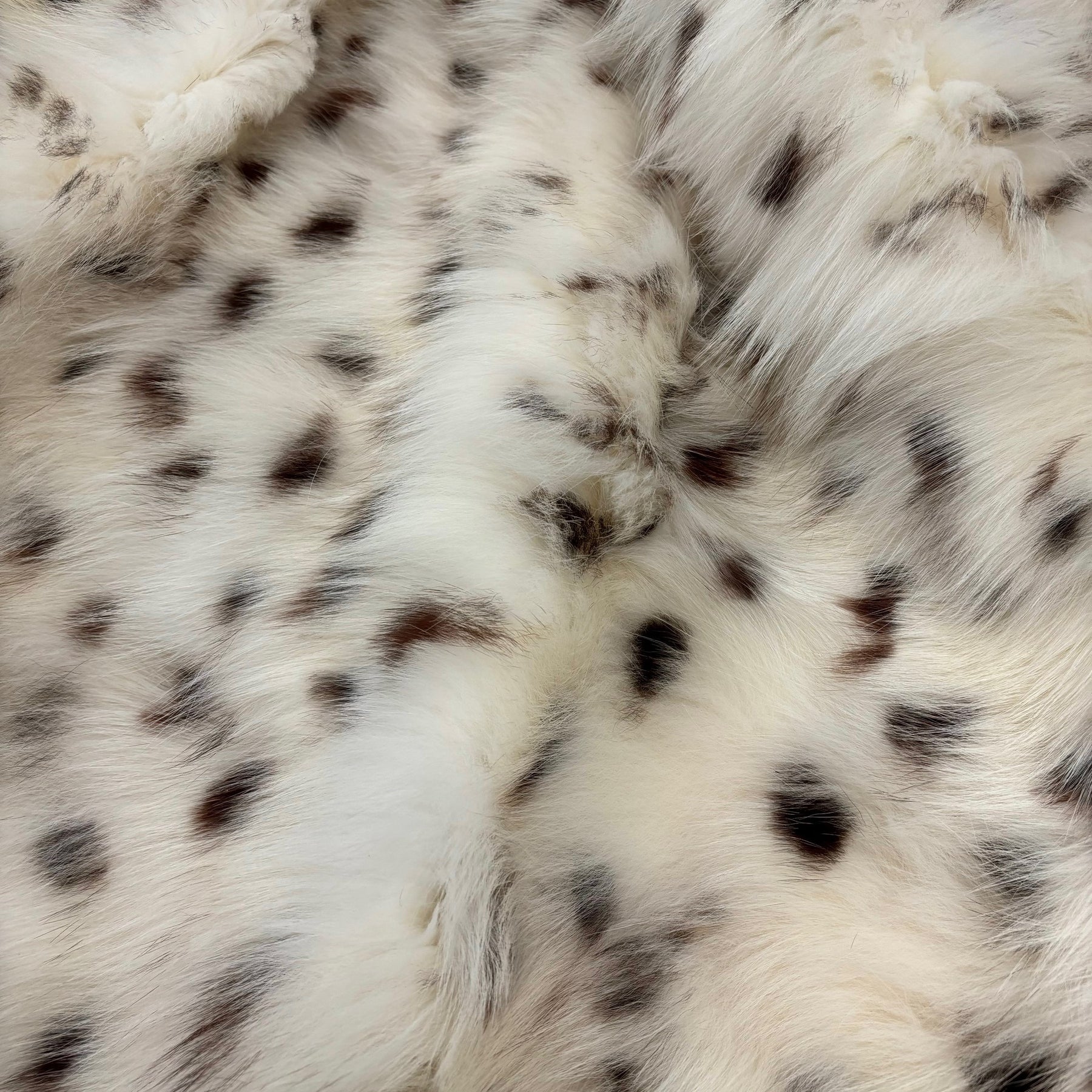 Genuine Fox Fur Plate | Frost