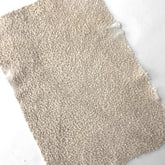 Pre-cut Panel | Ivory Short Curly Hair Shearling