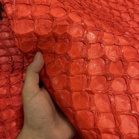 Pirarucu Fish | Inverted Semi-Shine | Red Orange