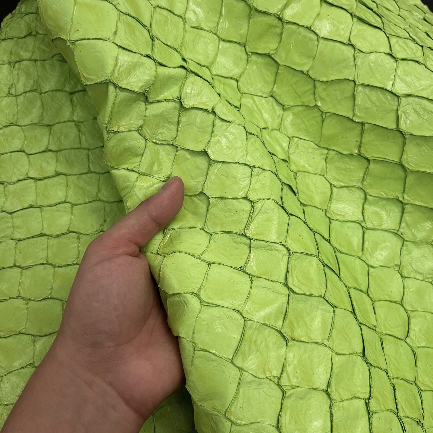 Pirarucu Fish | Shine | Lime Green