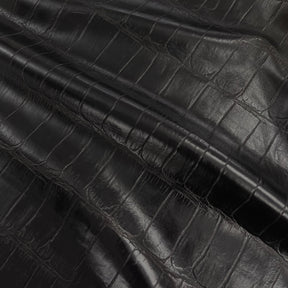 Large Scale Croc Embossed Lamb Skin