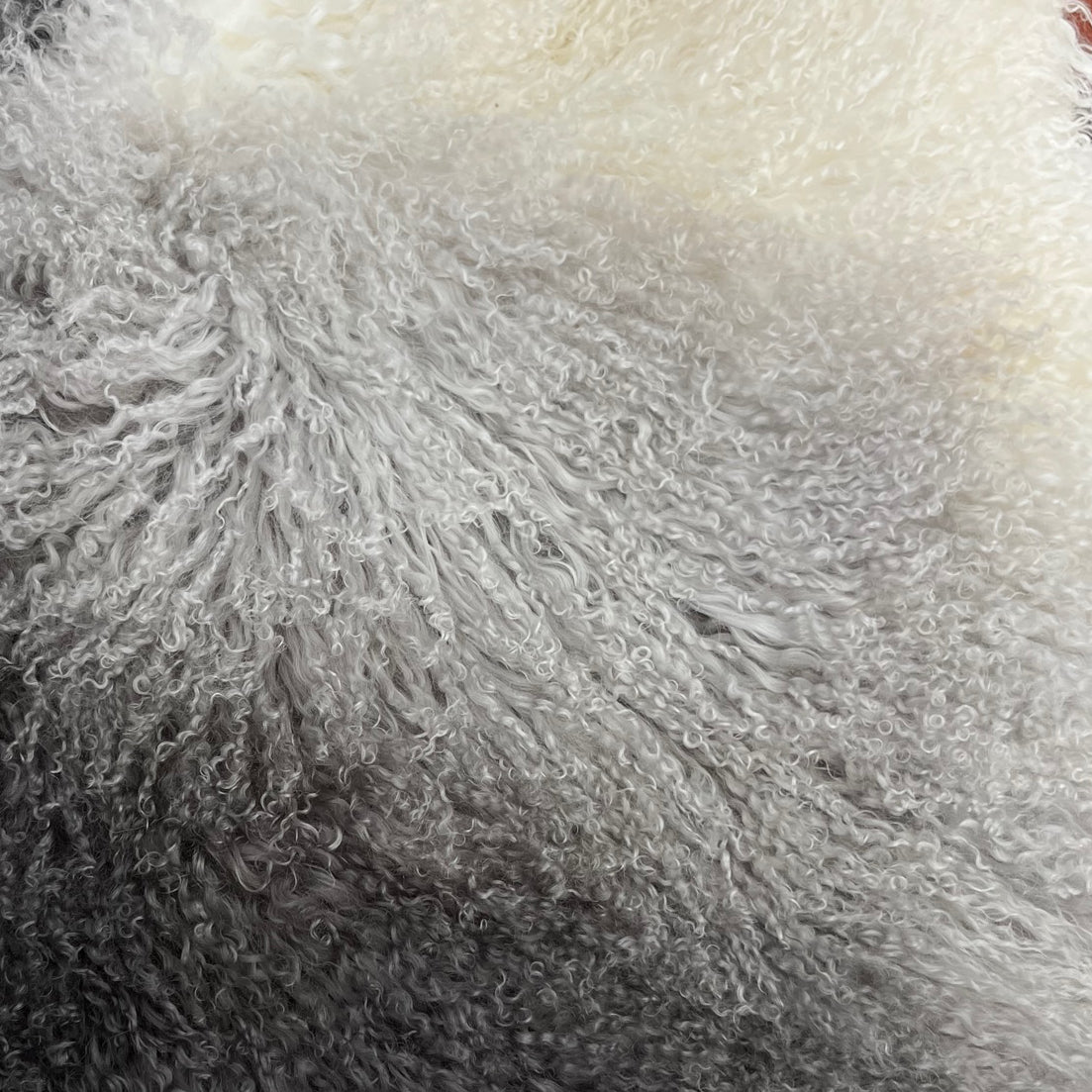 Gradient Mongolian Lamb Plate | Grey