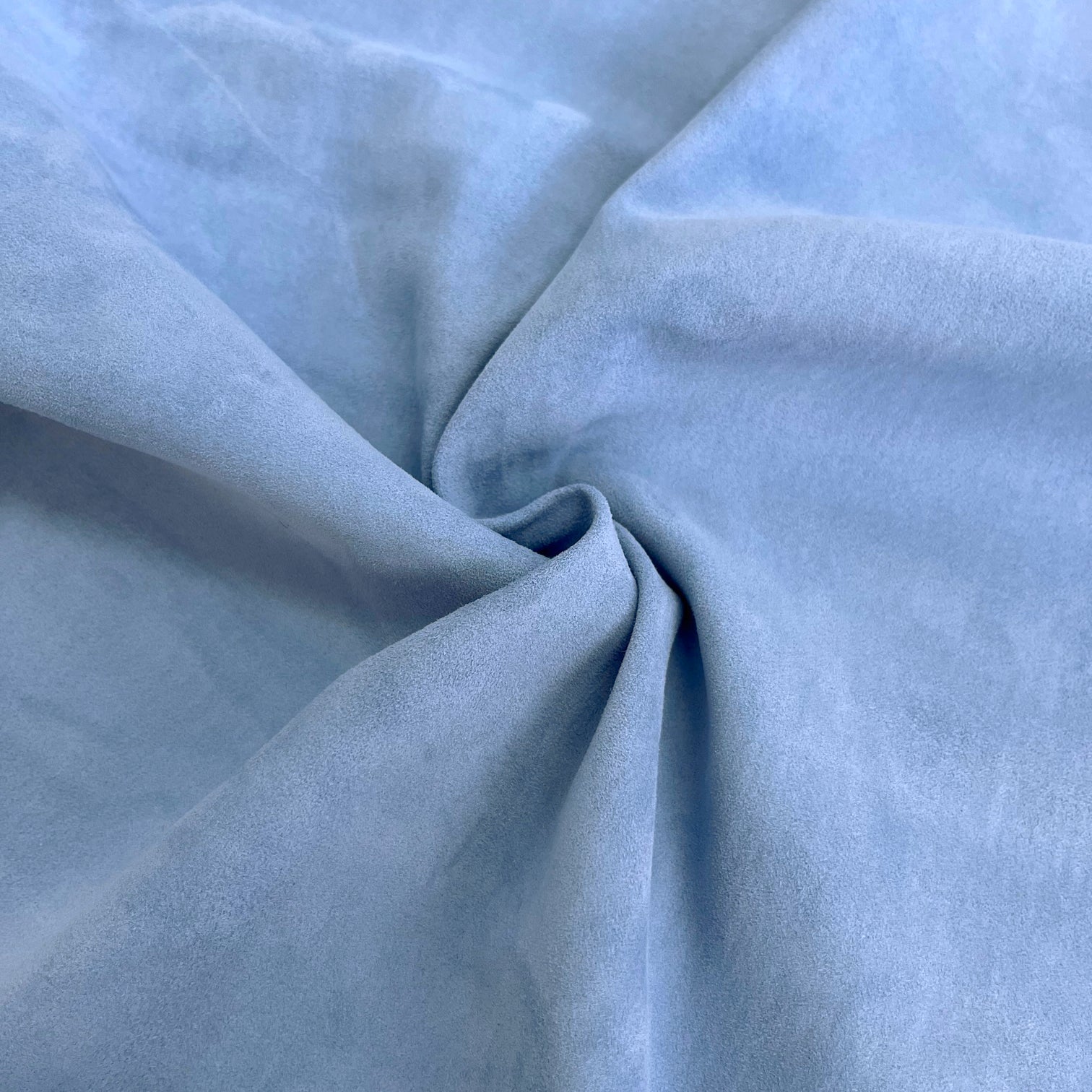 Stretch Lamb Suede | Sky Blue