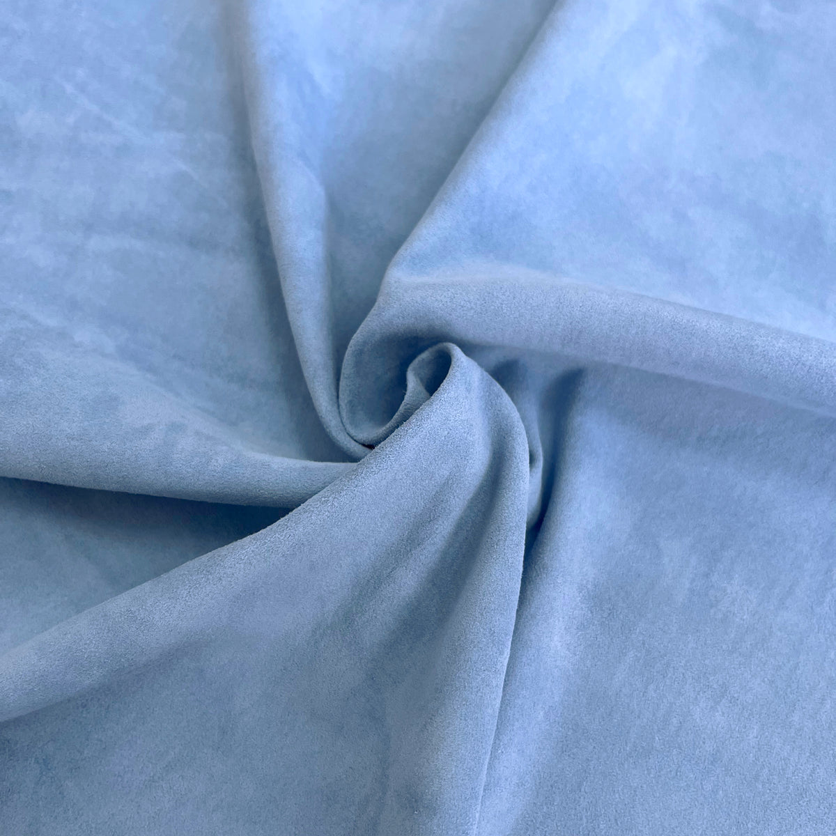 Stretch Lamb Suede | Sky Blue