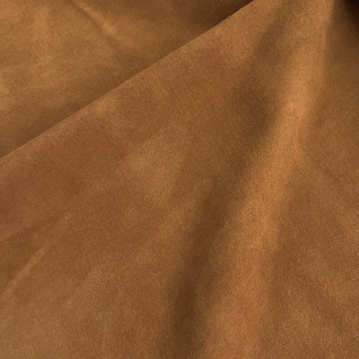 Stretch Lamb Suede | Cognac