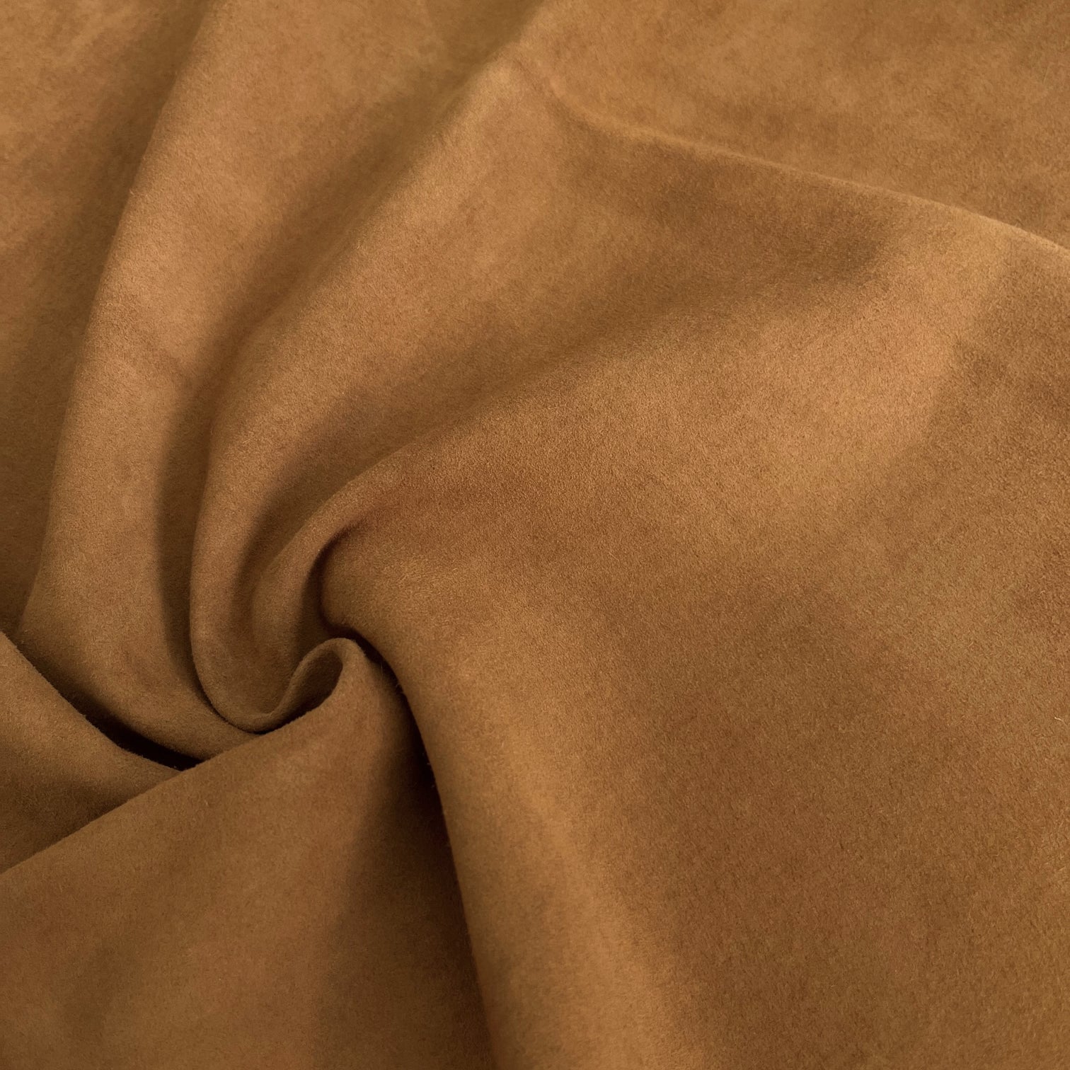 Stretch Lamb Suede | Cognac