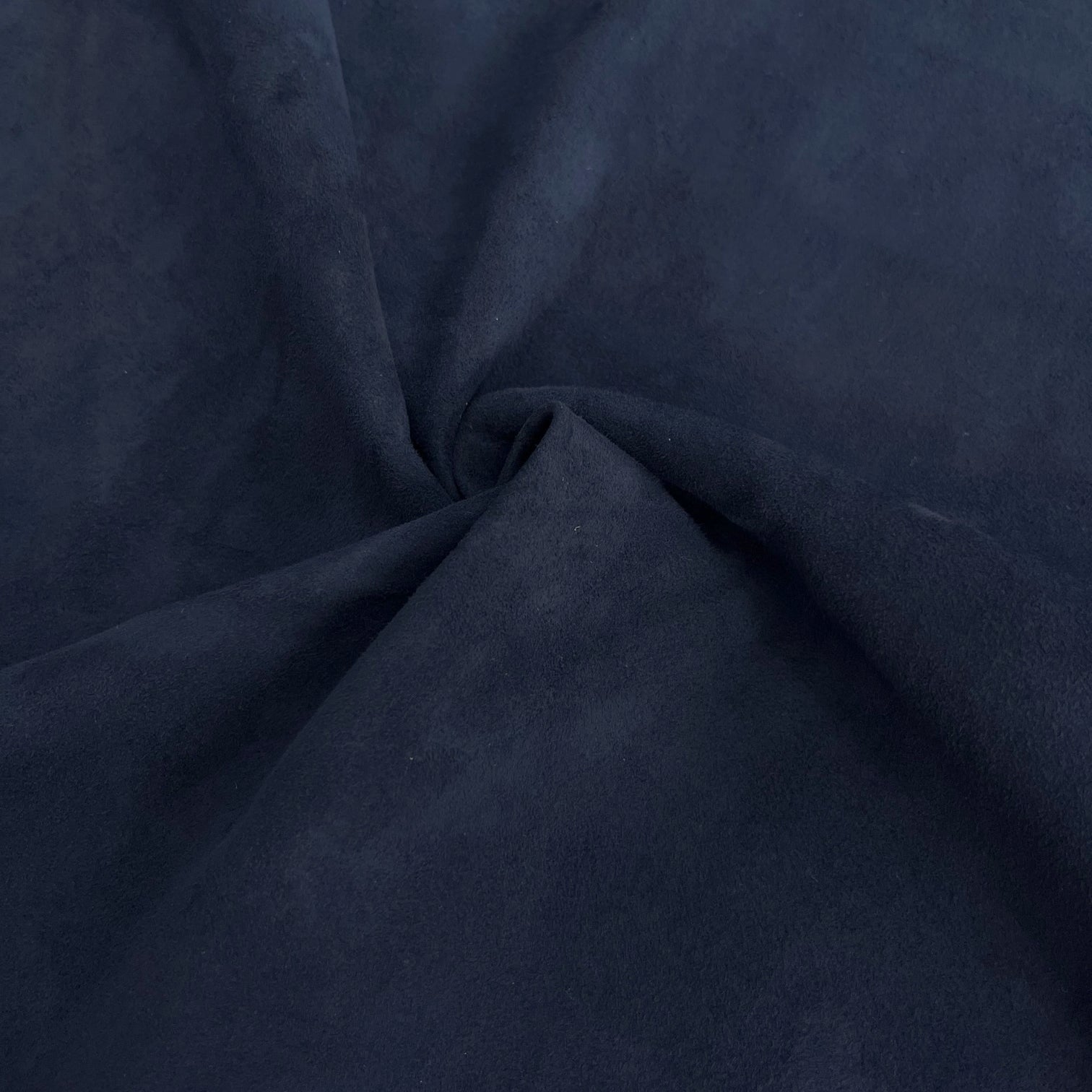 Stretch Lamb Suede | Navy