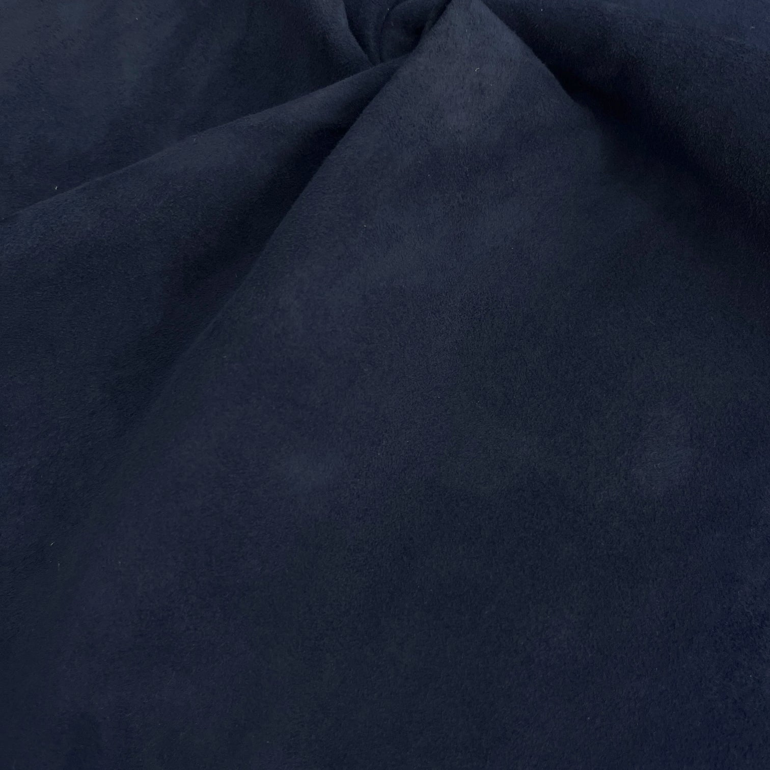 Stretch Lamb Suede | Navy