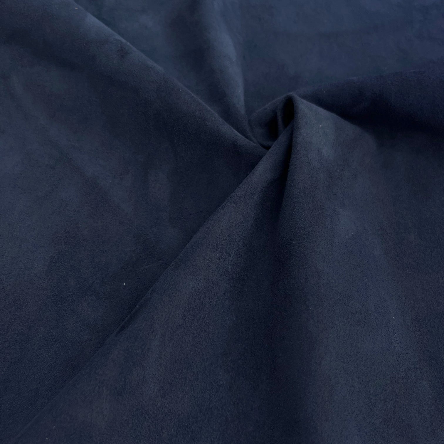 Stretch Lamb Suede | Navy