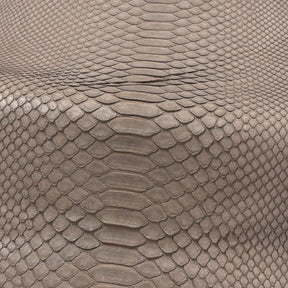 Python Matte | Warm Taupe | Long Tail Back Cut
