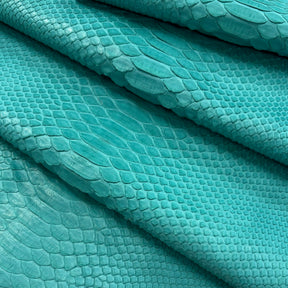 Python Matte | Turquoise Ocean | Back Cut Long Tail