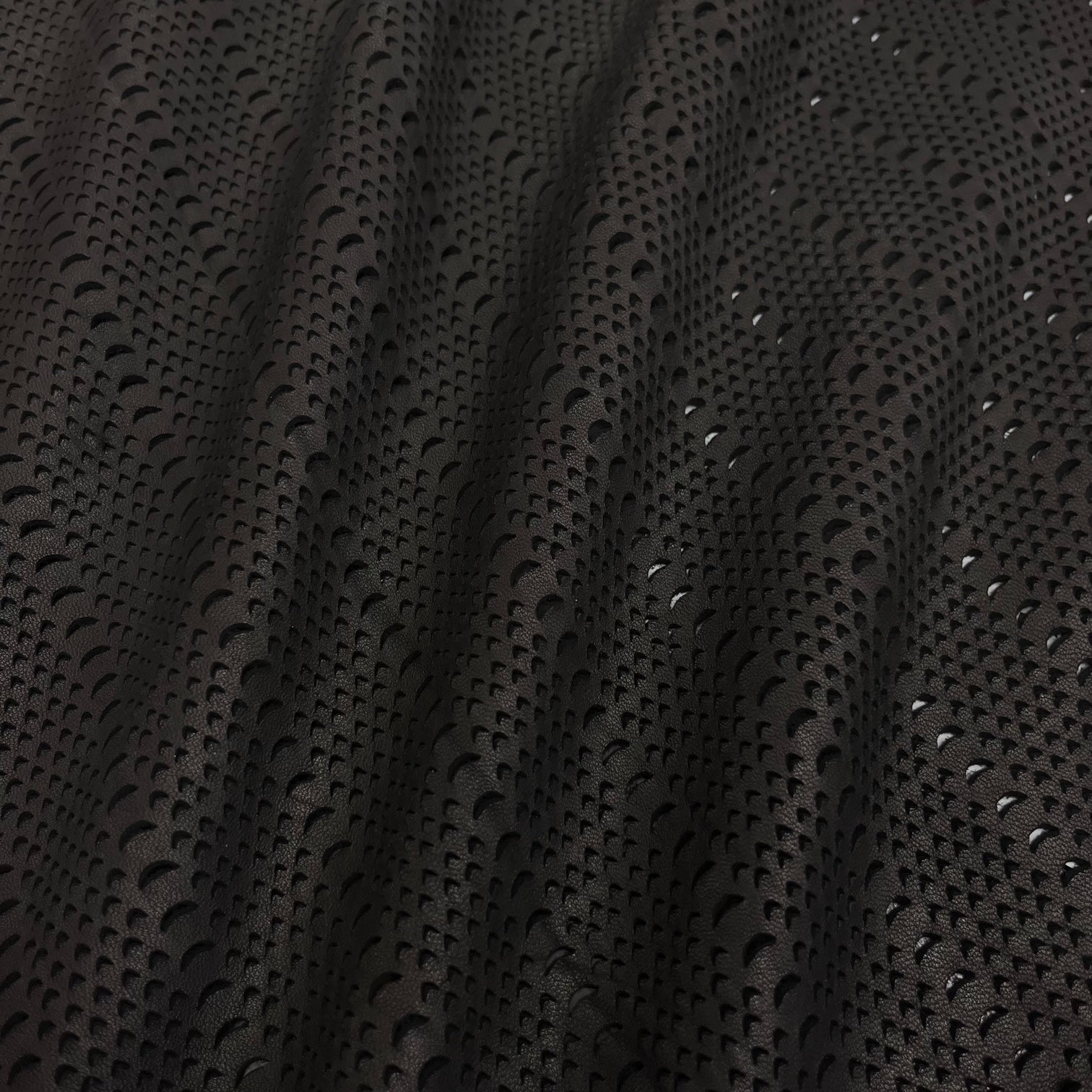Half-Moon Perforated Supple Lamb