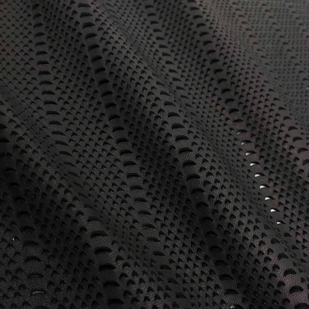 Half-Moon Perforated Supple Lamb