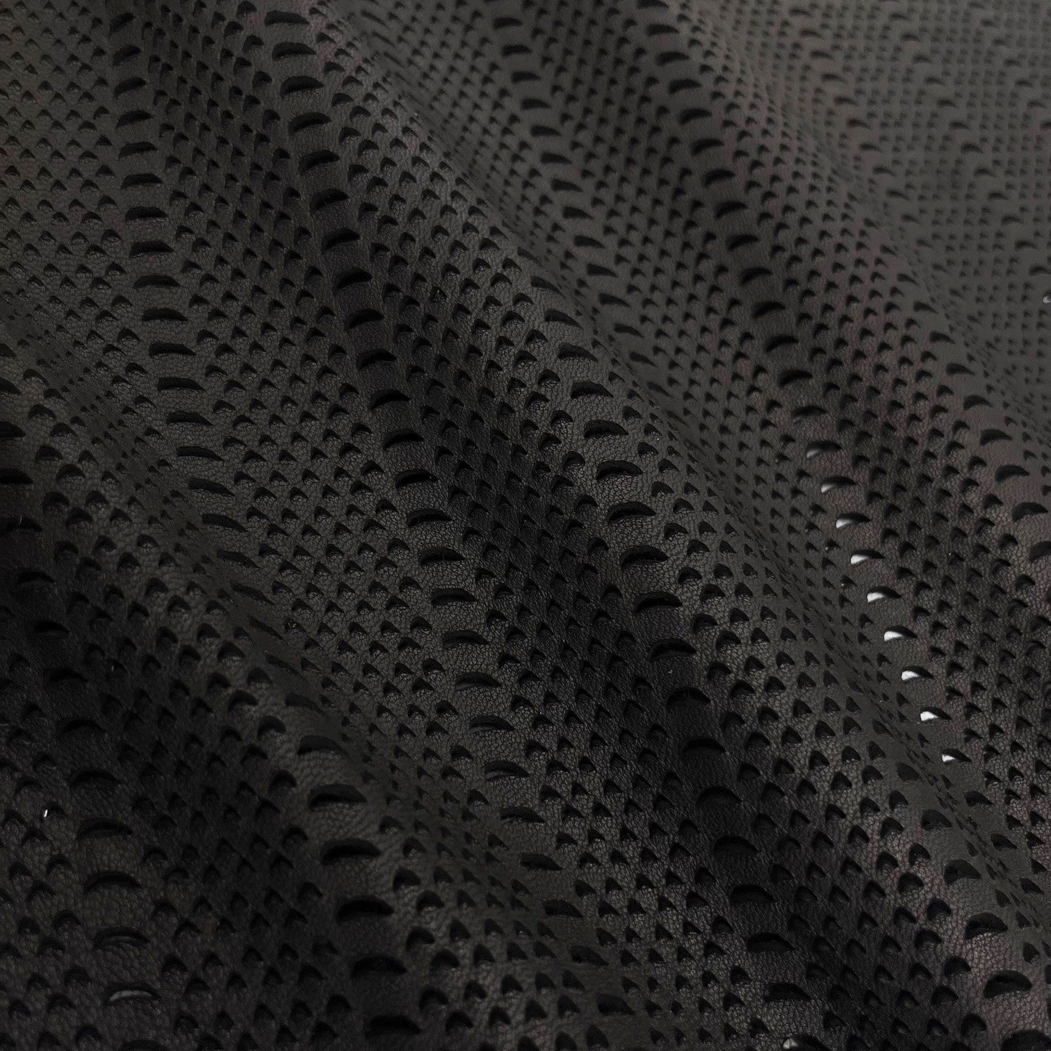 Half-Moon Perforated Supple Lamb