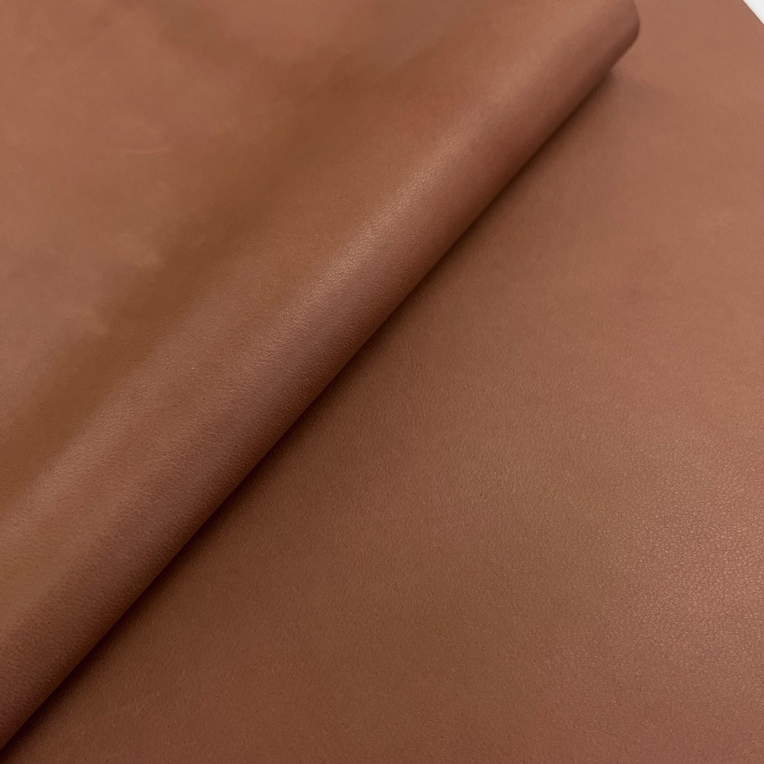 Pre-cut Panel | Thin Nappa Lamb Cognac | 0.5 mm
