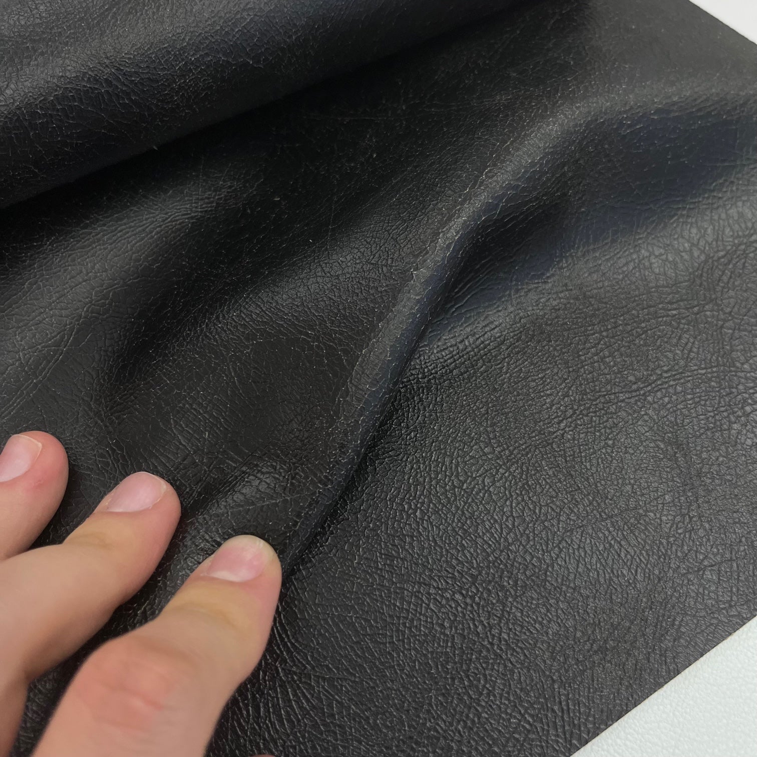 Pre-cut Panel | Black Cracked Cow | 1.0 mm