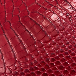 Croc Embossed Cow Hide