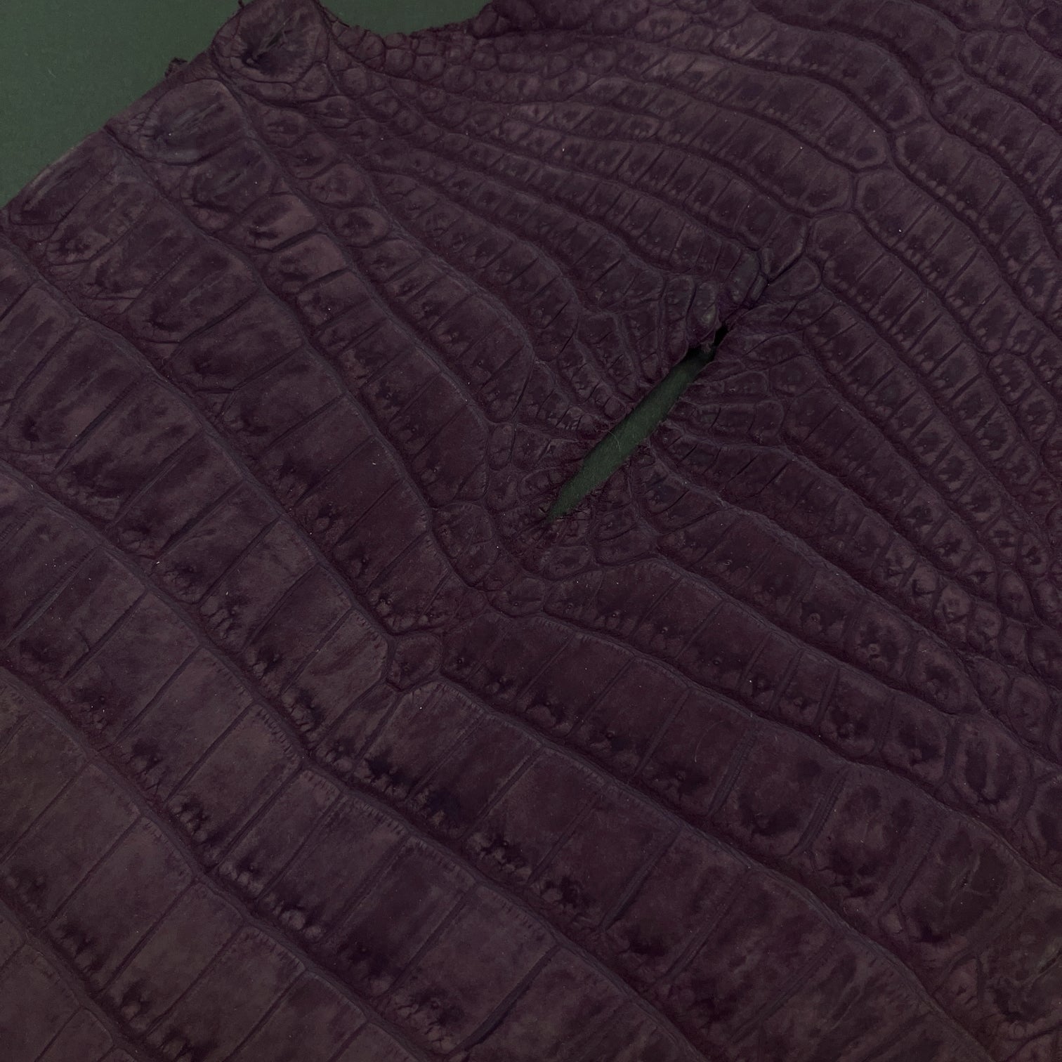 Nubuck Italian-Made Crocodile | 40 cm