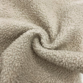 Short Curly Hair Shearling | Natural