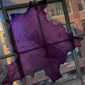Transparent Translucent Kangaroo Hide | Purple