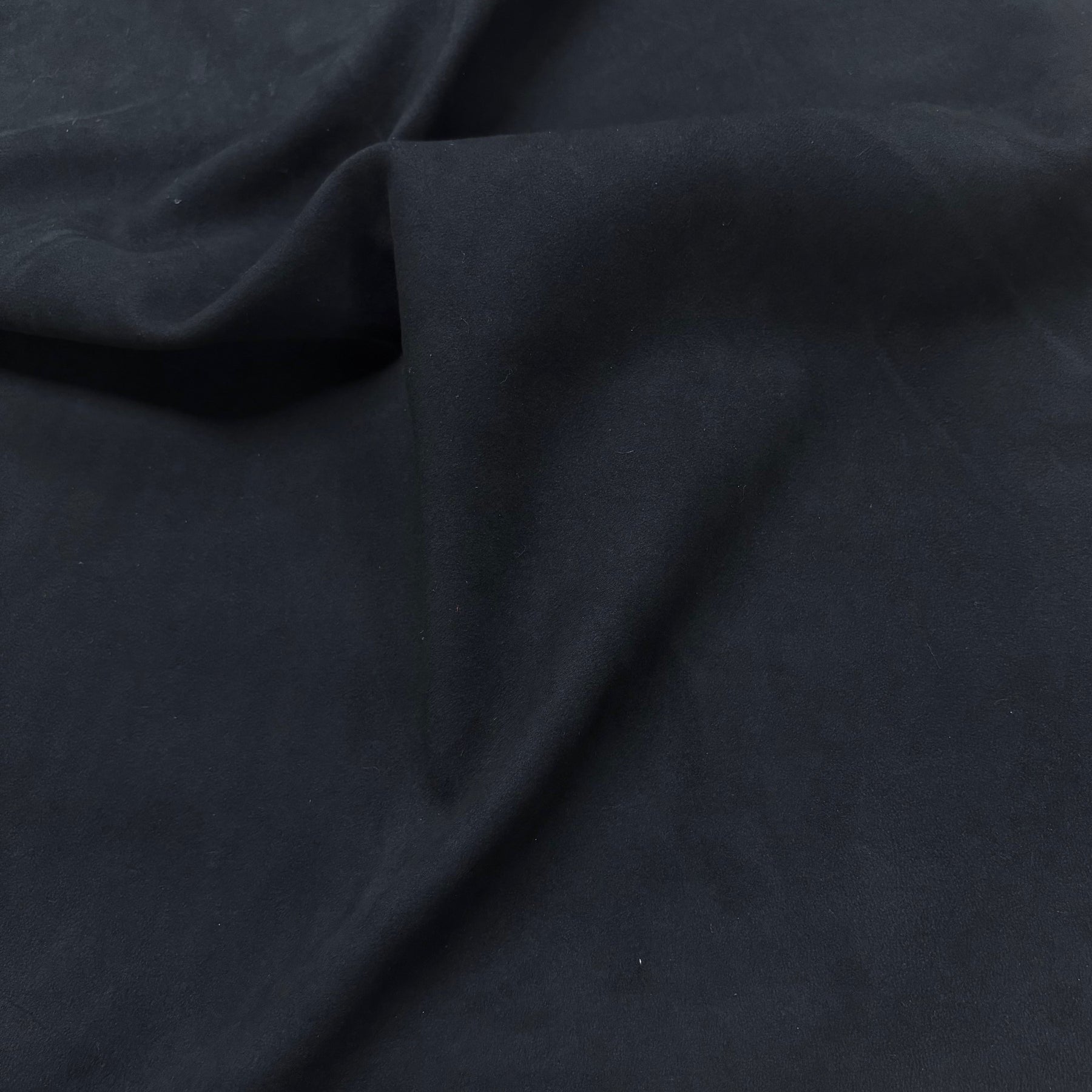 Charcoal Stretch Suede