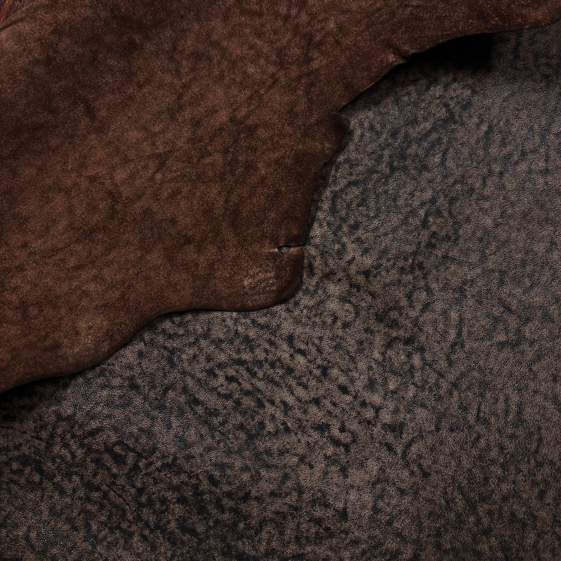 Fornax Lamb with Distressed Effect | Brown