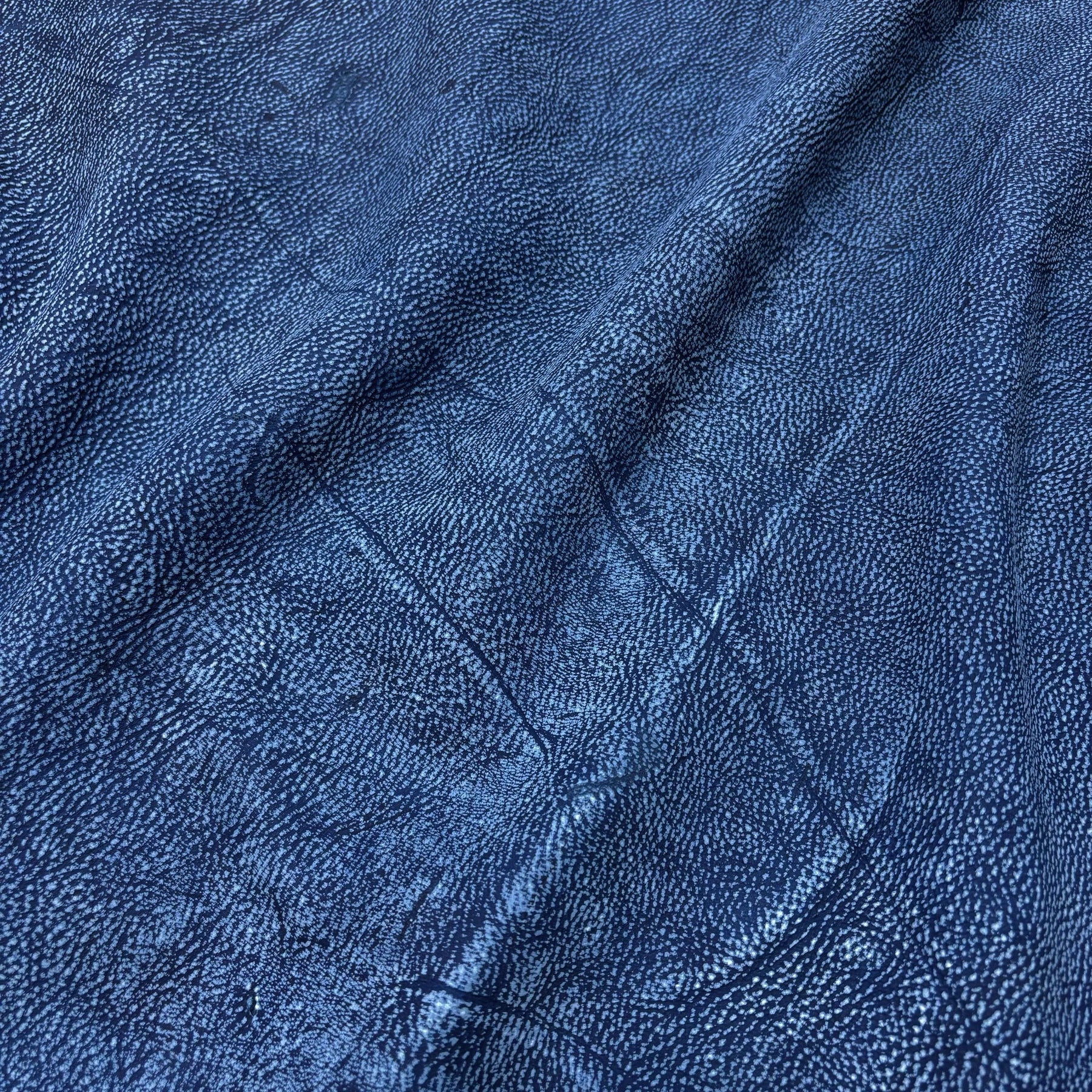 Indigo Hand-Dyed Deer | Made in Italy