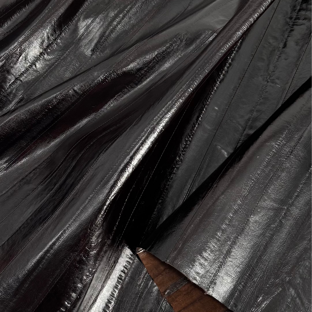 Dark Brown Eel Skin | SALE | 50% OFF