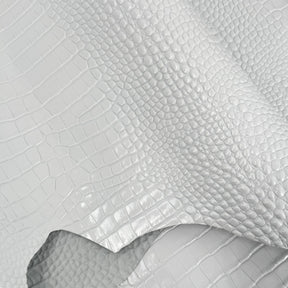 Crocodile Embossed Cow Hide