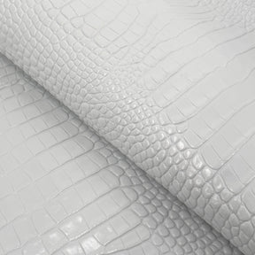 Crocodile Embossed Cow Hide