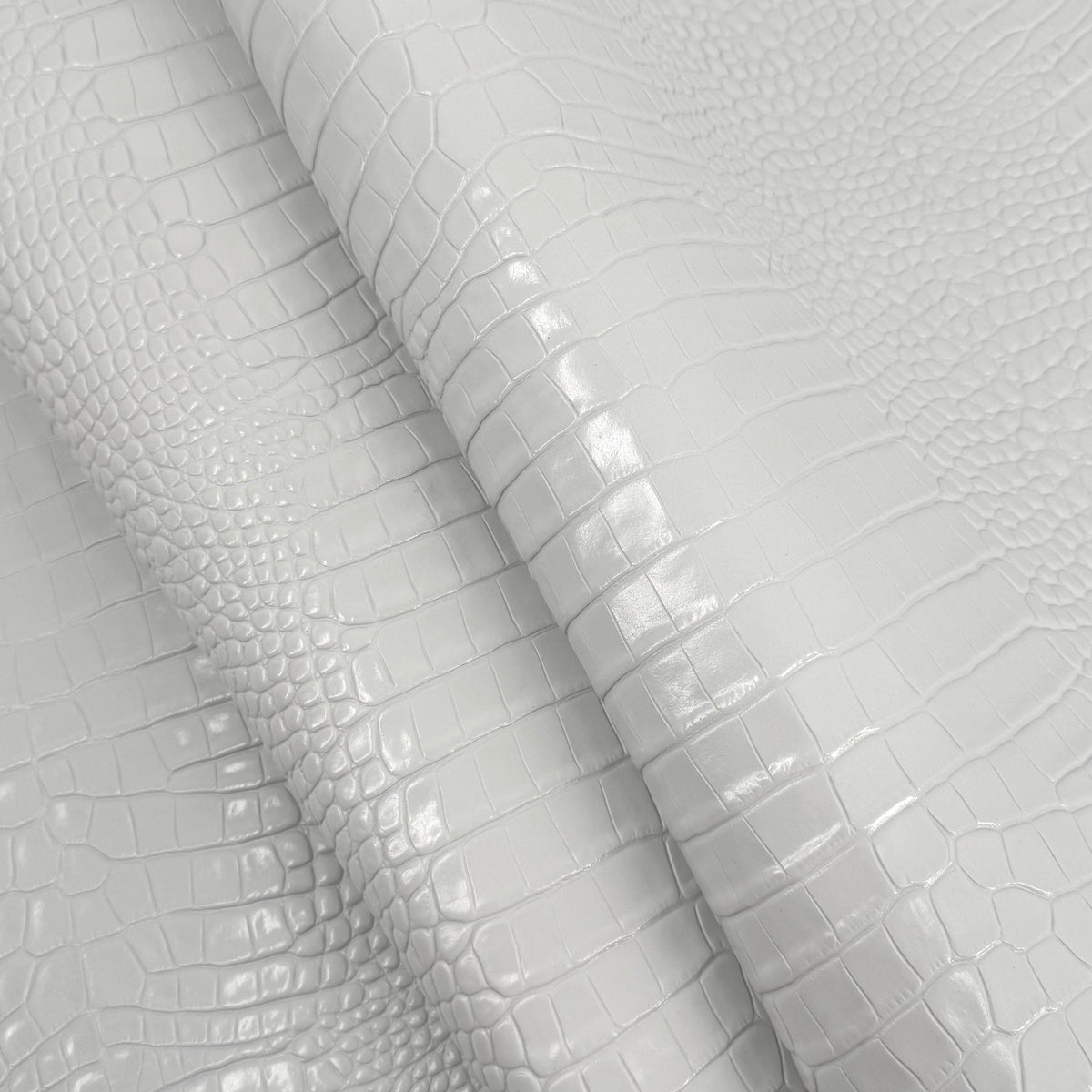 Crocodile Embossed Cow Hide