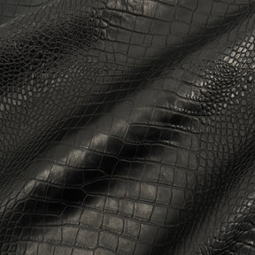 Crocodile Embossed  Lamb Leather