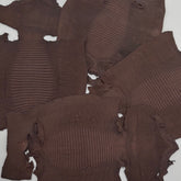 Dark Brown Lizard Skin Grade 2 | Bundle of 4 | SALE